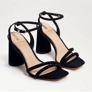 Sam Edelman black suede heels